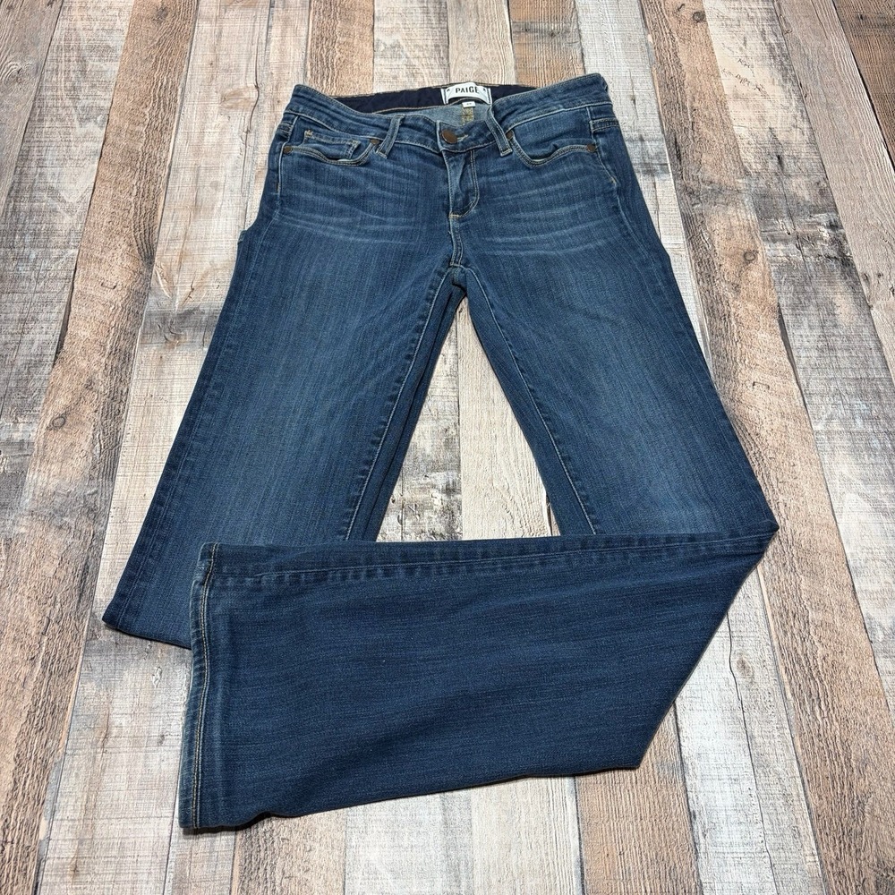 PAIGE Dark Blue Bootcut Jeans